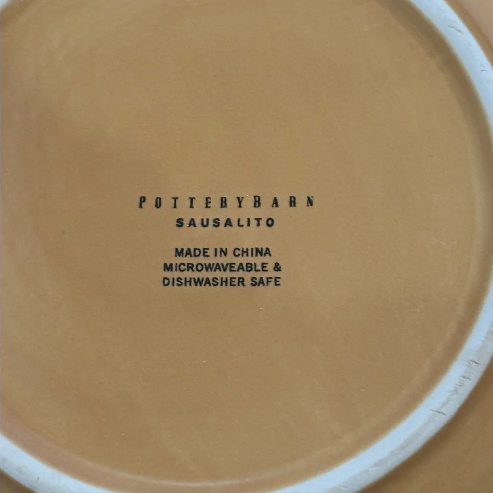 Pottery Barn 12” inch Sausalito plates